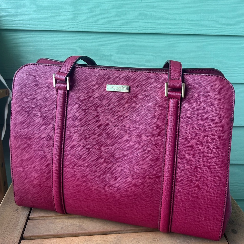 NWOT KATE SPADE NEWBURY LANE LODEN SAFFIANO LEATHER SHOULDER BAG
